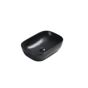 Ellips Fine Ceramic Above counter Basins Matte Black 460x320