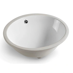 Elipps Fine Ceramic Under Counter Basin Gloss white 340x340