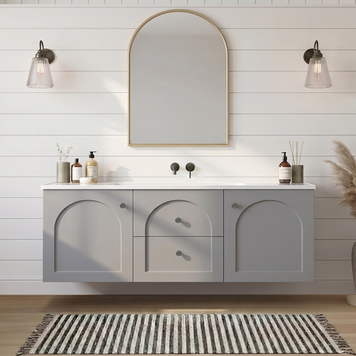 Chester Federation Wall Hung Vanity 1200mm - Image 3