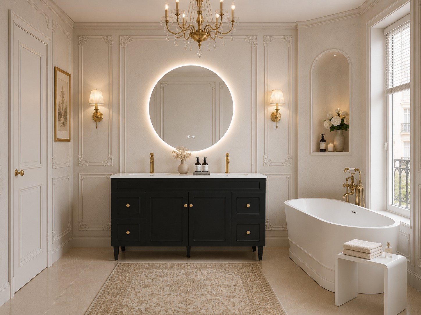 Harold Federation Free Standing Vanity 1500mm - Image 4