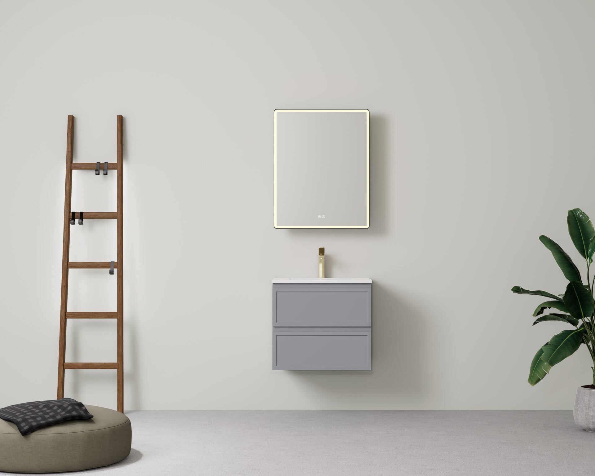 Hamilton Federation Wall Hung Vanity 600mm - Image 5