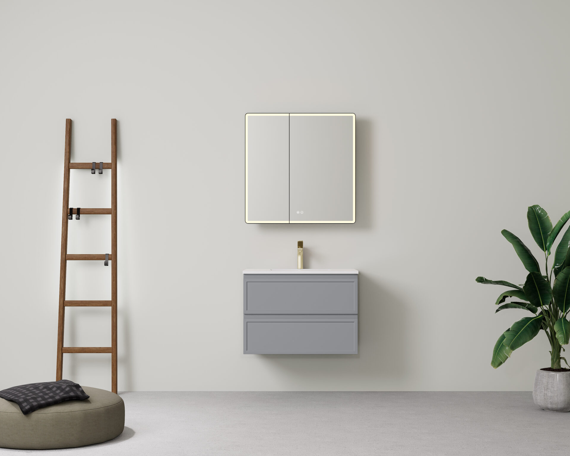 Hamilton Federation Wall Hung Vanity 750mm - Image 6