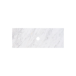 Carrara White Marble Stone Top 1500mm +$661.12