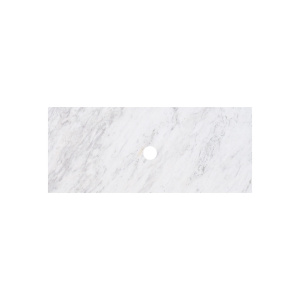 Carrara White Marble Stone Top 600mm +$301.21