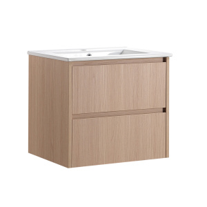 Gladstone Modern Wall Hung Plywood Cabinet 600mm
