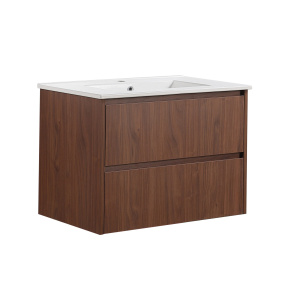 Gladstone Modern Wall Hung Plywood Cabinet 750mm