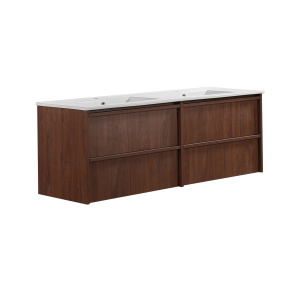 Ridgewood Modern Wall Hung Plywood Cabinet 1500mm