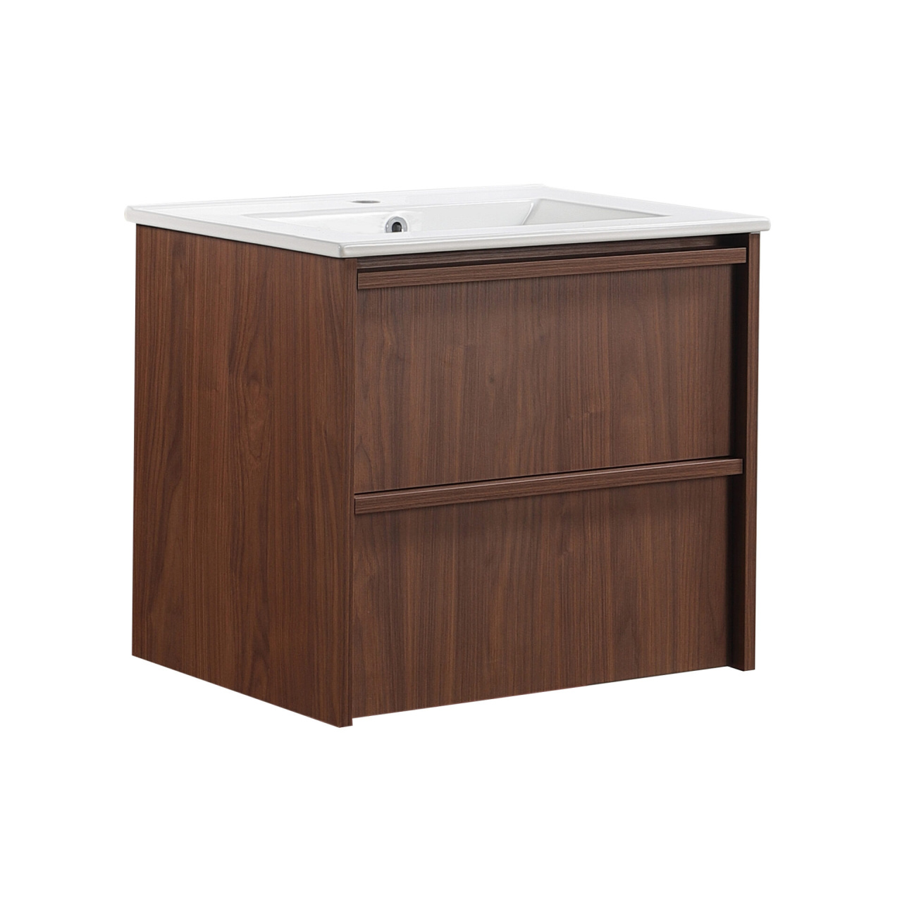 Ridgewood Modern Wall Hung Plywood Cabinet 600mm