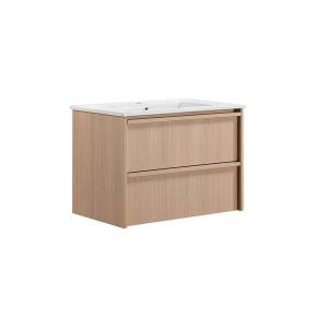 Ridgewood Modern Wall Hung Plywood Cabinet 750mm