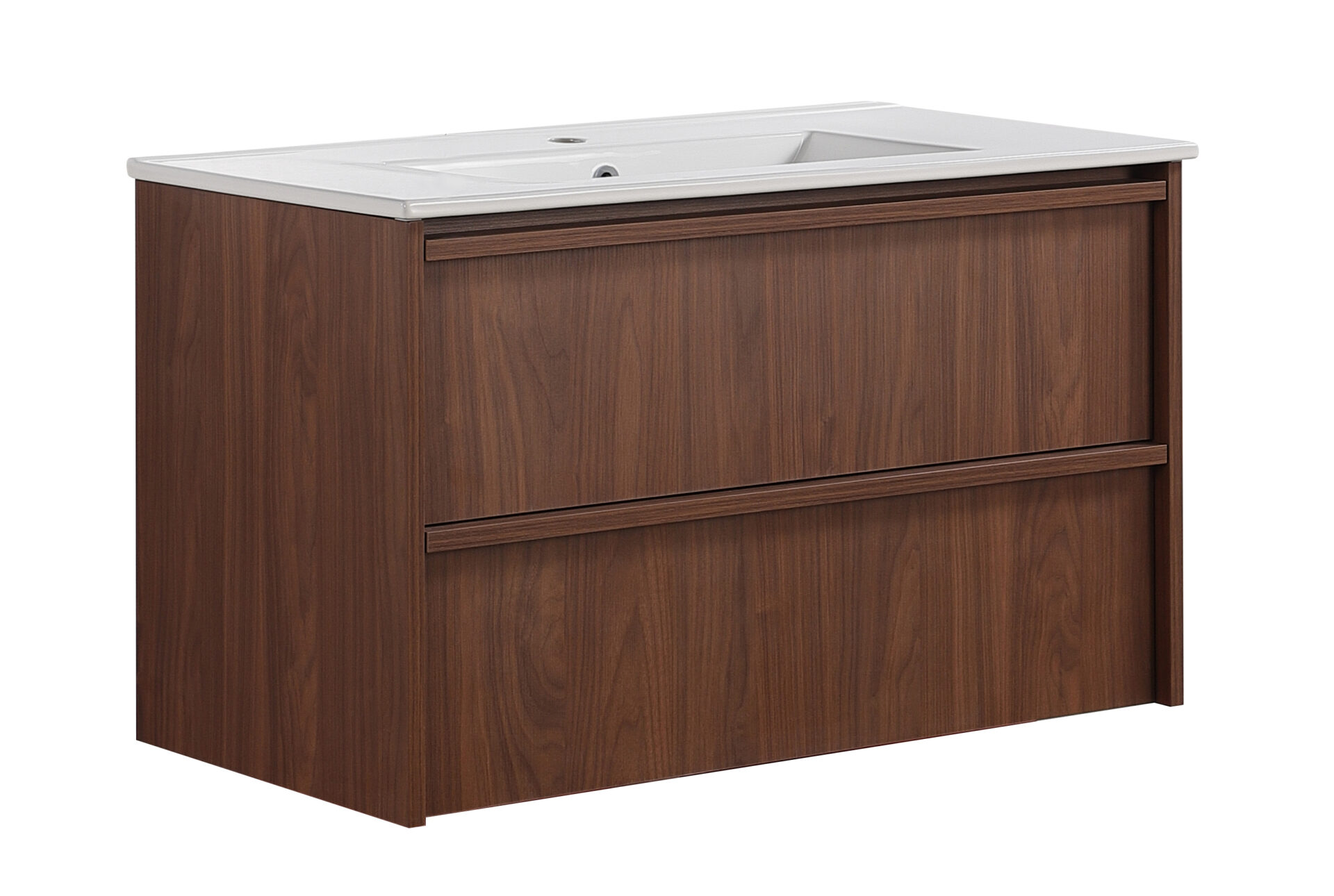 Ridgewood Modern Wall Hung Plywood Cabinet 900mm