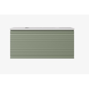 Sedona Modern Fluted Wall Hung Vanity 900mm