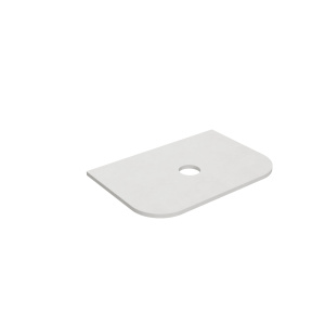 Blanco White Zero Silica Engineer Stone Top 750mm +$285.00