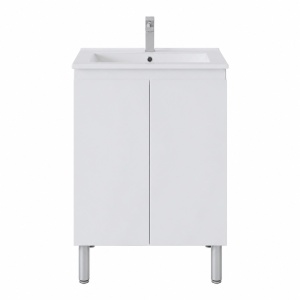 Nordic Freestanding Vanity with Legs 600