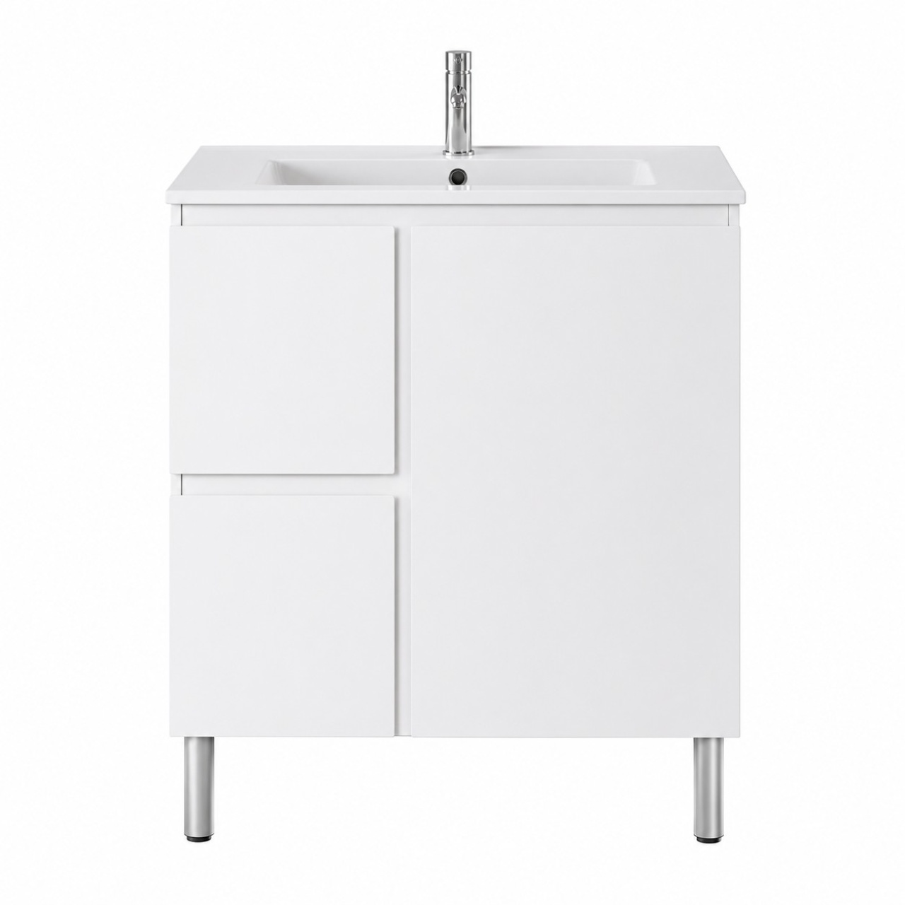 Nordic Freestanding Vanity with Legs 750mm