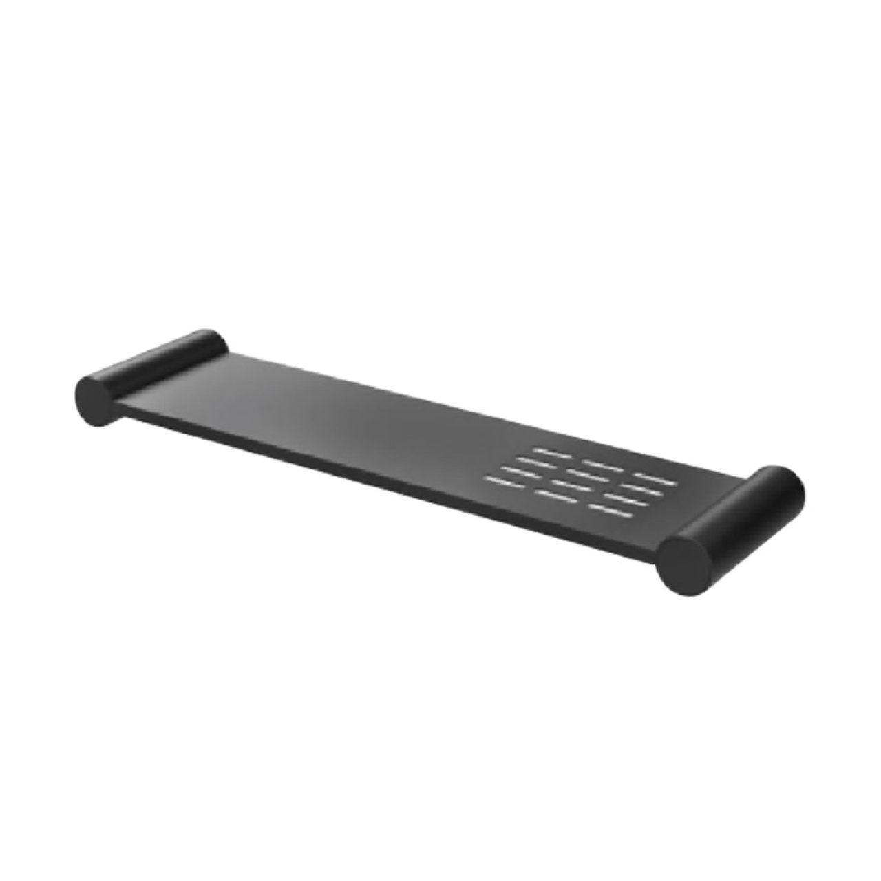 Matte Black Towel Shelf