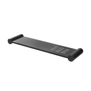Matte Black Towel Shelf