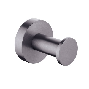 Gun Metal Round Robe Hook