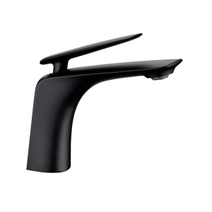Bellino Matte Black Basin Mixer Tap