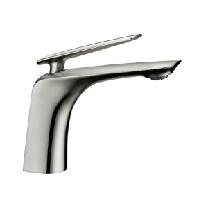 Bellino Brushed Nickel Basin Mixer Tap