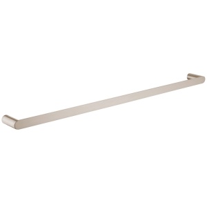 RUSHY - 800mm Brushed Nickel Single Towel Rail