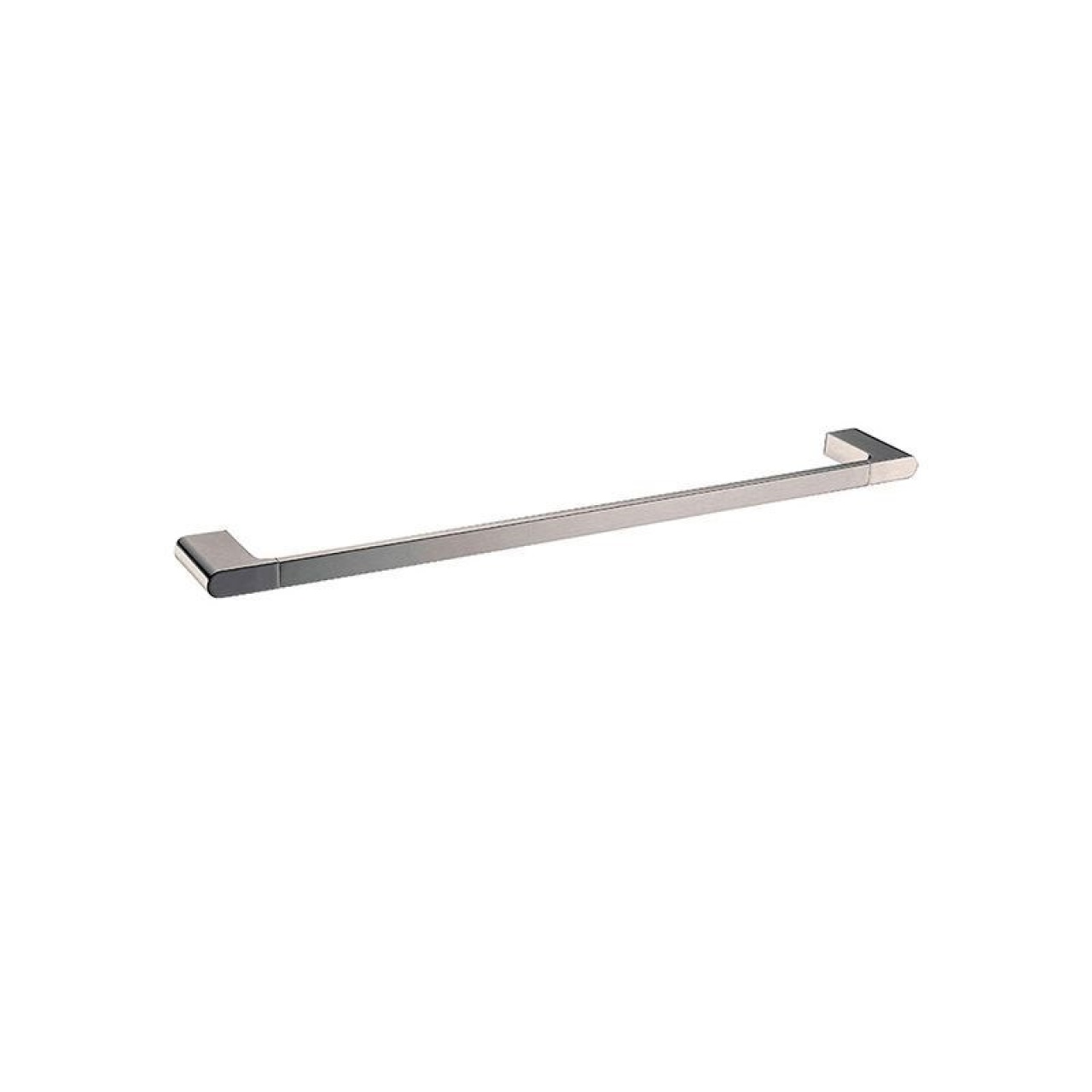 VOG - 600mm Brushed Nickel Single Towel Rail