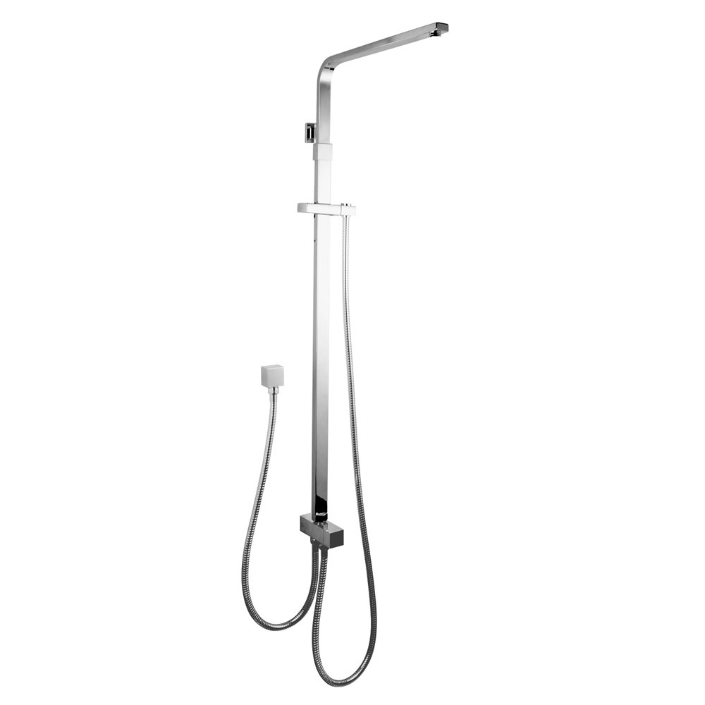Chrome Shower Rail