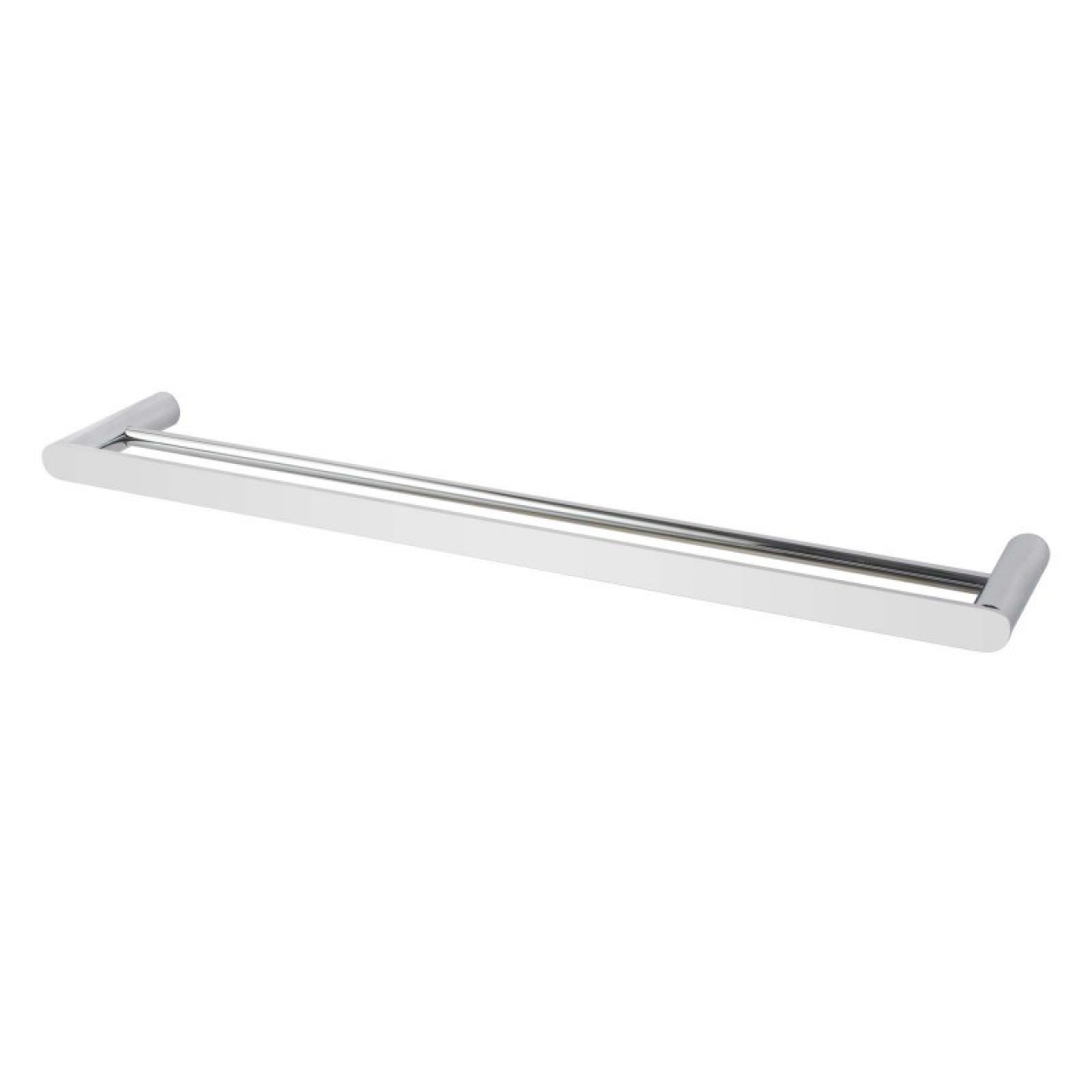 RUSHY - 600mm Chrome Double Towel Rail