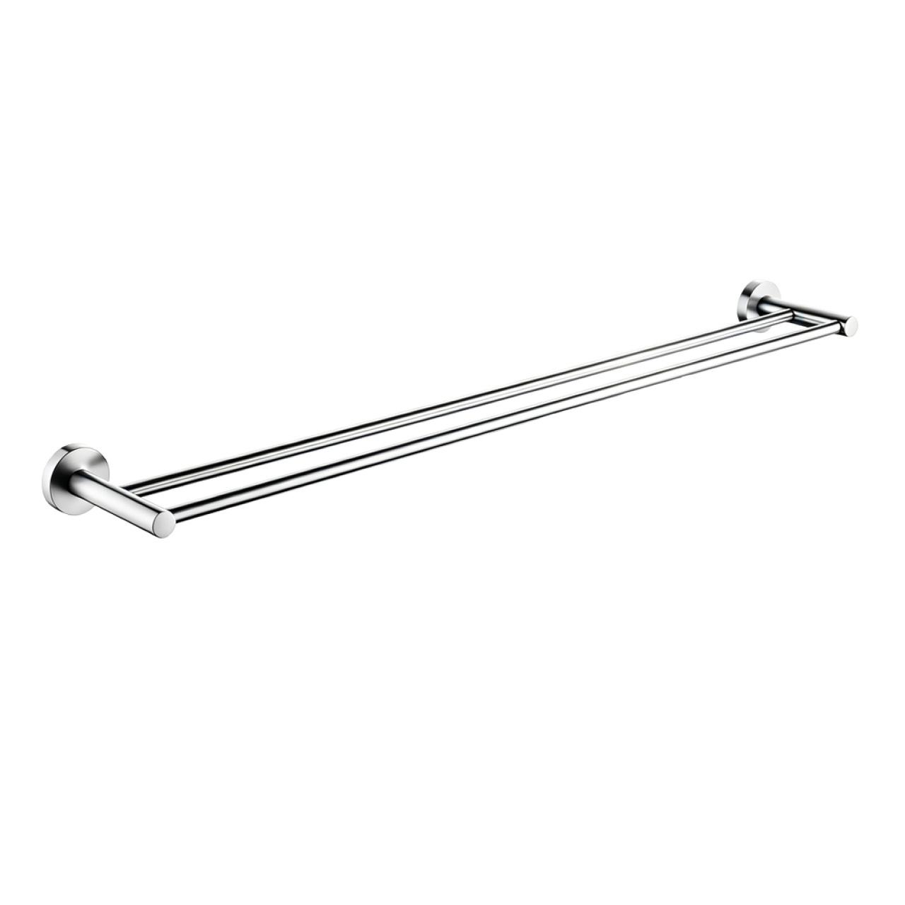 LUCID PIN - Chrome Cuttable Double Towel Rail