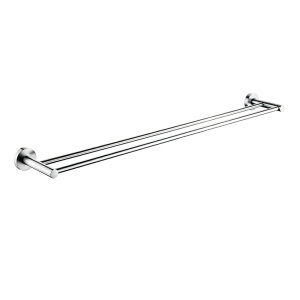 LUCID PIN - Chrome Cuttable Double Towel Rail