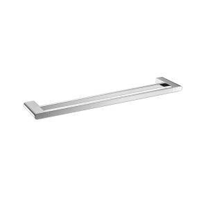 VOG - 600mm Chrome Double Towel Rail