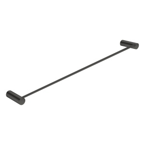 600mm Gunmetal Single Towel Rail
