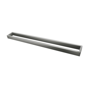 IVANO - 600mm Gunmetal Single Towel Rail