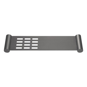 LUCID PIN Series Gun Metal Grey Stainless Steel Towel Shelf
