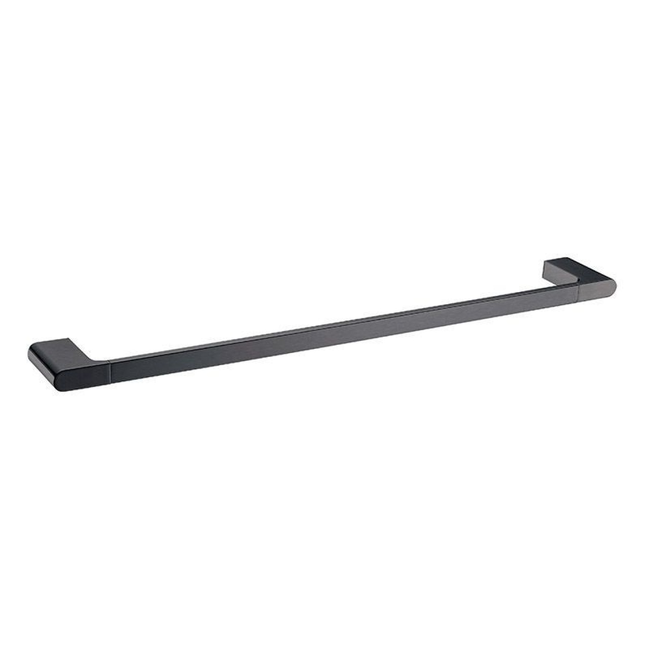 VOG - 800mm Gunmetal Single Towel Rail