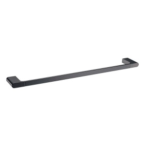 VOG - 800mm Gunmetal Single Towel Rail
