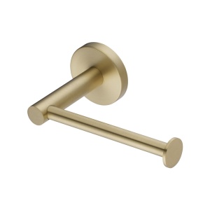 LUCID PIN - Light Brushed Brass Toilet Paper Holder