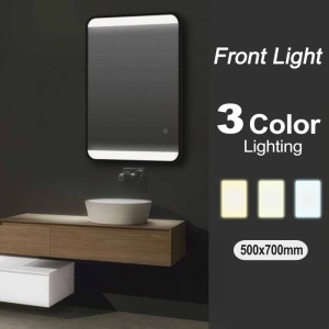 500x700mm Framed LED Mirror