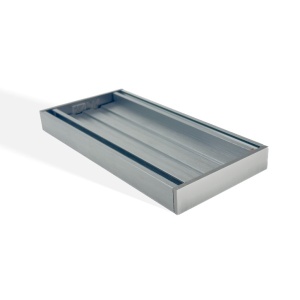 100x100x21mm Gunmetal Ezy Flow Tile Insert Grate