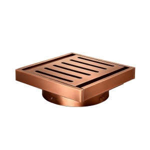 100*100*14mm Bronze Ezy Flow Guard Floor Waste