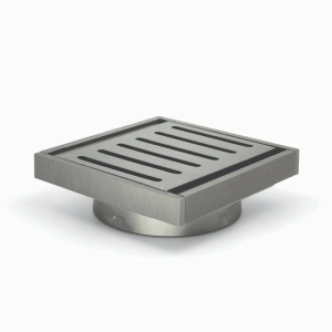 100*100*14mm Gunmetal Ezy Flow Guard Floor Waste