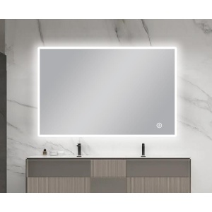 1200*800mm Carysil Sharpe Edged 3 Color Lighting Front Lit LED Mirror