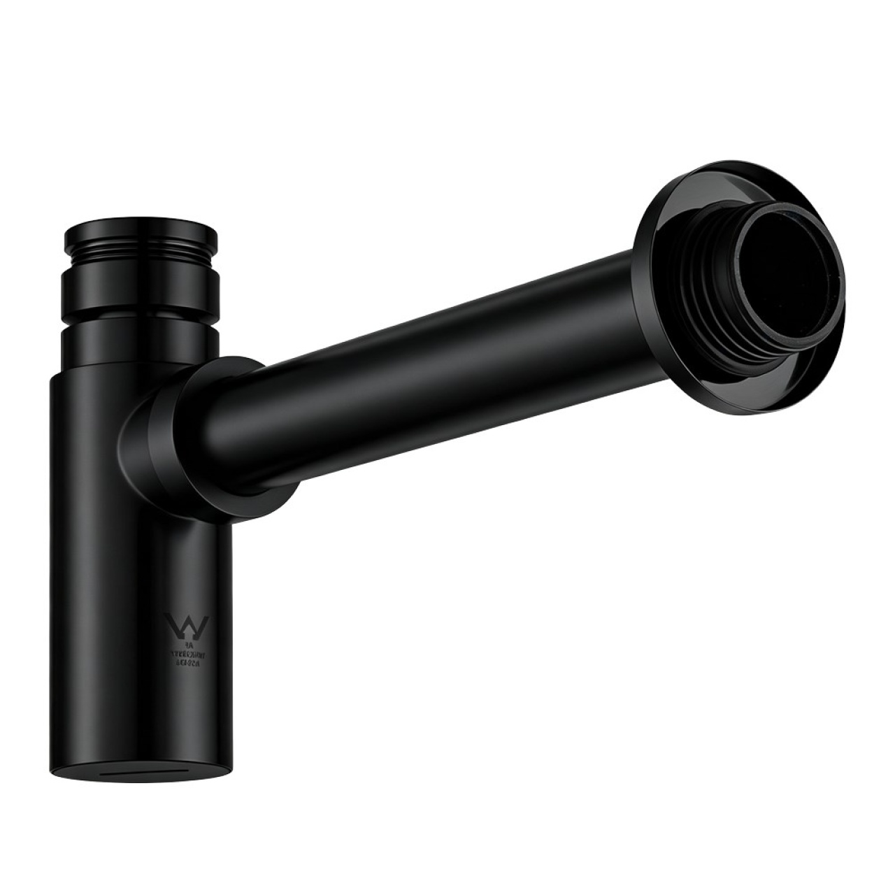 Round Black Bottle Trap G1 1/2"