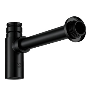 Round Black Bottle Trap G1 1/2"