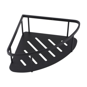 IVANO - Black Stainless Steel Shelf
