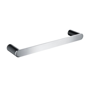 RUSHY - Black & Chrome Hand Towel